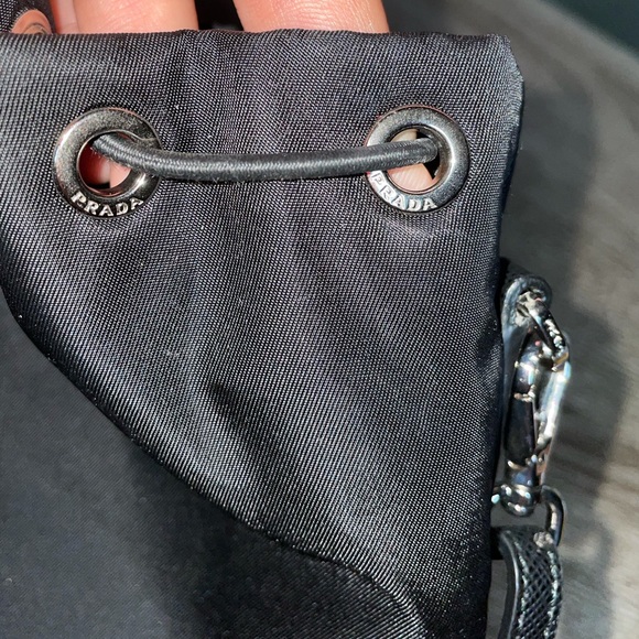 Black Prada Nylon Pouch - Picture 8 of 14